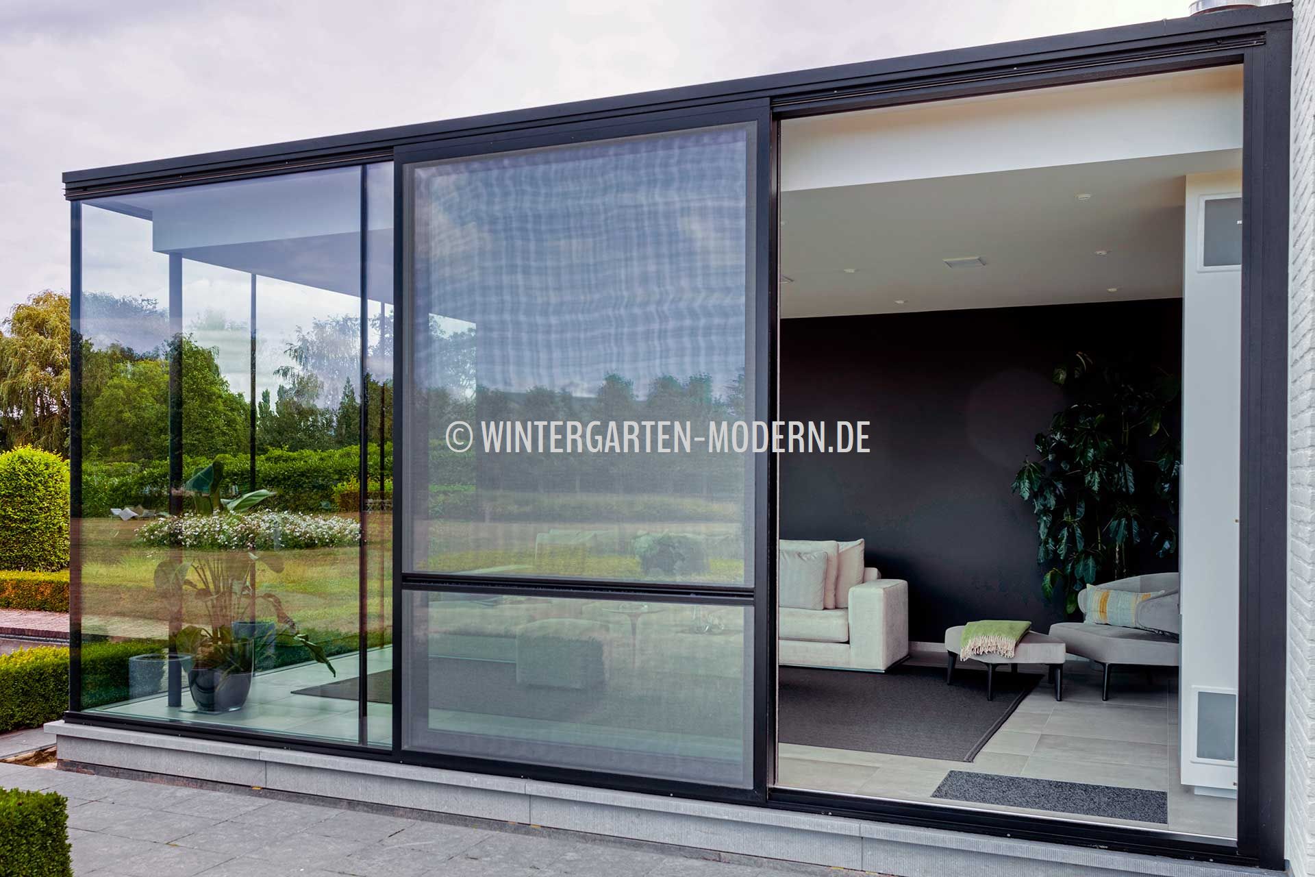 Ausstattung für moderne Wintergarten 03
